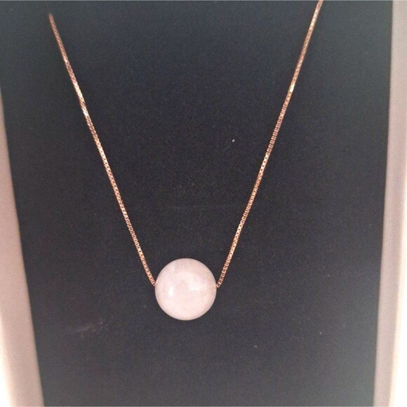 925 Sterling Silver and Semi-Precouis Natural Gemstone Necklace - Picture 1 of 9